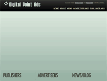 Tablet Screenshot of digitalpointads.com